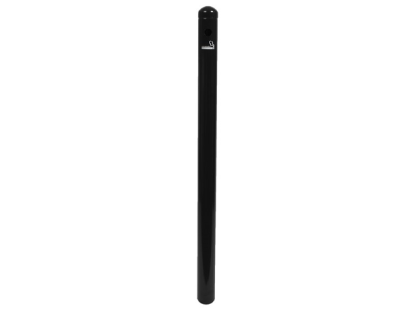 Securit® Smoker Pole i rustfrit stål med sort finish - ekskl. fod | Bordssättning - Bar & vin - Barutrustning | GameStuff