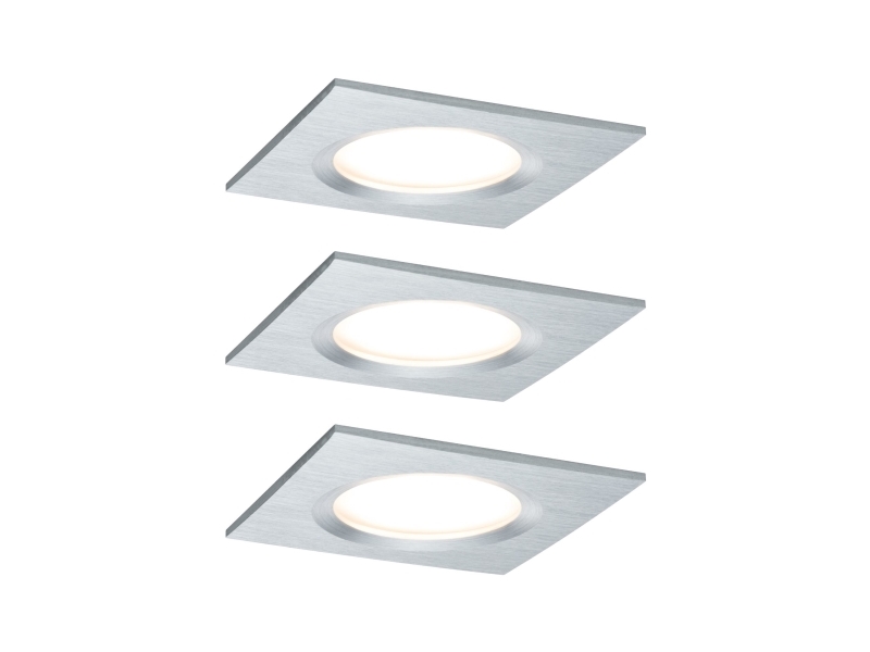 Paulmann 938.95, Indbygget lysplade, 1 pære(r ), 425 lm, 230 V, Sølv