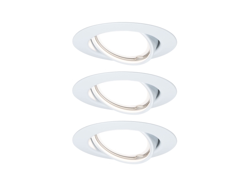 Paulmann 934.26, 3 Pære(R ), Led, Gu10, 3000 K, 350 Lm, Hvid