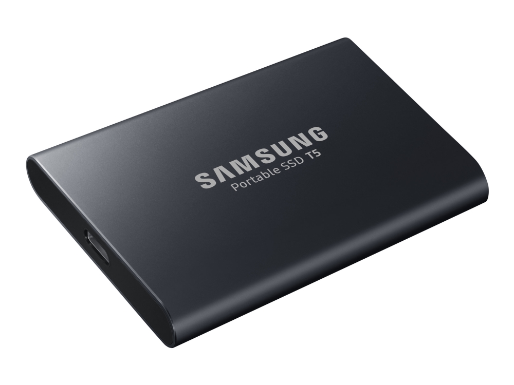 For nylig pige Selvrespekt Samsung T5 MU-PA2T0 - SSD - krypteret - 2 TB - ekstern (bærbar) - USB 3.1  Gen 2 (USB-C stikforbindelse) - 256-bit AES - dyb sort