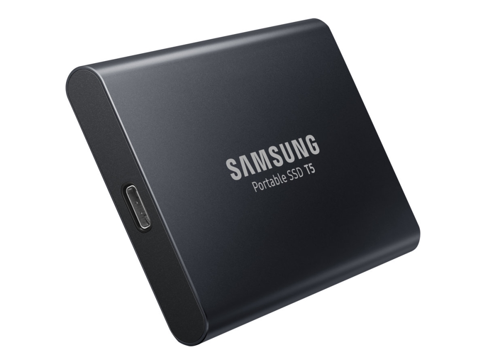 For nylig pige Selvrespekt Samsung T5 MU-PA2T0 - SSD - krypteret - 2 TB - ekstern (bærbar) - USB 3.1  Gen 2 (USB-C stikforbindelse) - 256-bit AES - dyb sort