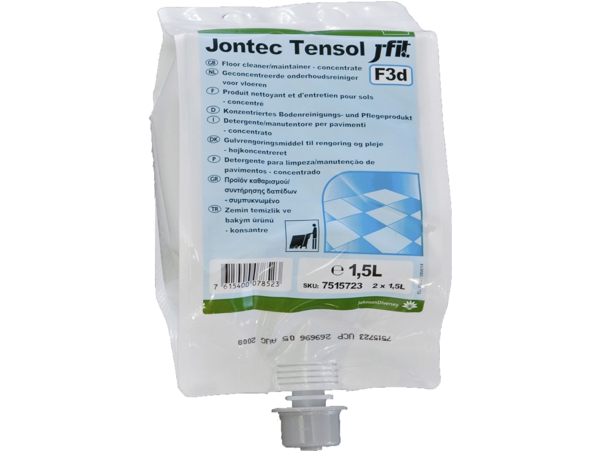 Gulvpleje, Diversey Taski Jontec Tensol Id F3d, 1,5 L, Id, Uden Voks Og Farve