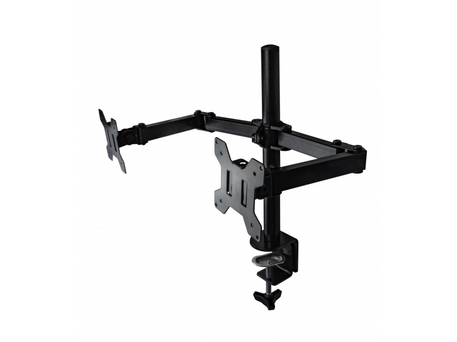 Halterung Tb-Mo2 Für Zwei Monitore Doppelarm Bis Zu 27 Zoll 10Kg Vesa 100