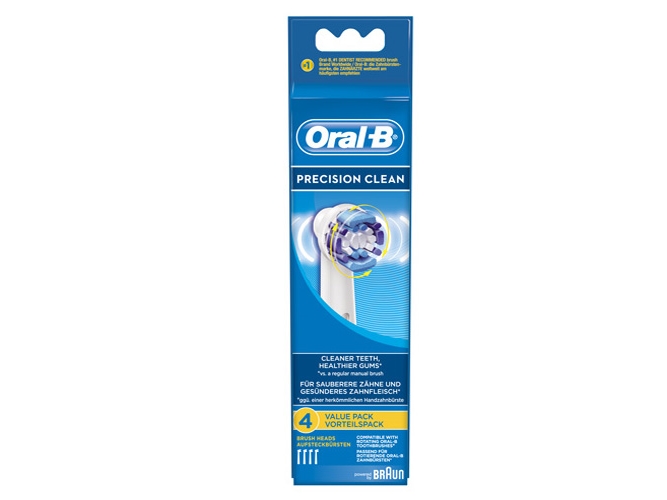Braun Oral-B Eb20-4 Precision Clean Pro Bürstenaufsätze, 4 Stk.