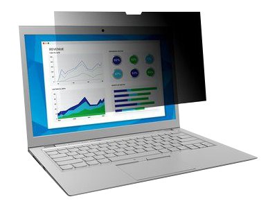 3M Databeskyttelsesfilter - Notebook Privacy-Filter - 15.6" - Sort