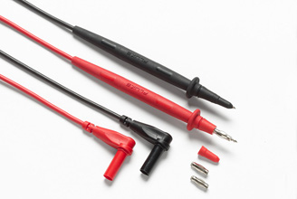 Fluke TL76, Testledning, CAT IV, 2 mm, 4 mm, Fluke 175, 177, 179, 287, 289, 705, 707, 707Ex, 709, 709H, 712 RTD, 715, 724, 787, 789, 83V, 87V, 1,5 m | EL Artiklar - Kablar och ledningar - Testa och mäta ledningar | GameStuff