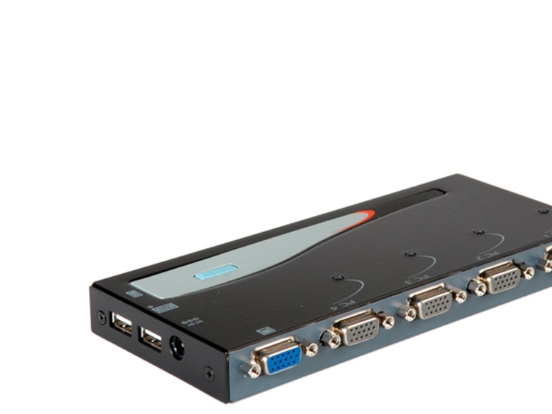 Roline Kvm Switch "Desktop", 1920 X 1440 Pixel, Sort