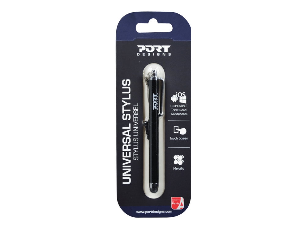 Port Designs Stylus, Musta, 20 g, 9 mm, 9 mm, 114 mm, 1 kpl