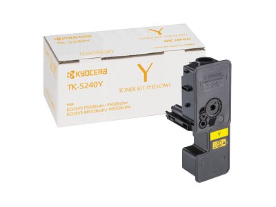 Kyocera Tk 5240Y - Gul - Original - Tonerpatron - Für Ecosys M5526, P5026