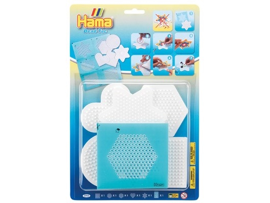 Hama Midi 5 Stiftplader+6 Stickers I Blisterpak