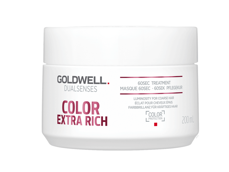 Goldwell Dualsenses Color Extra Rich 60Sec Haarkur, Farbbehandeltes Haar, 200Ml