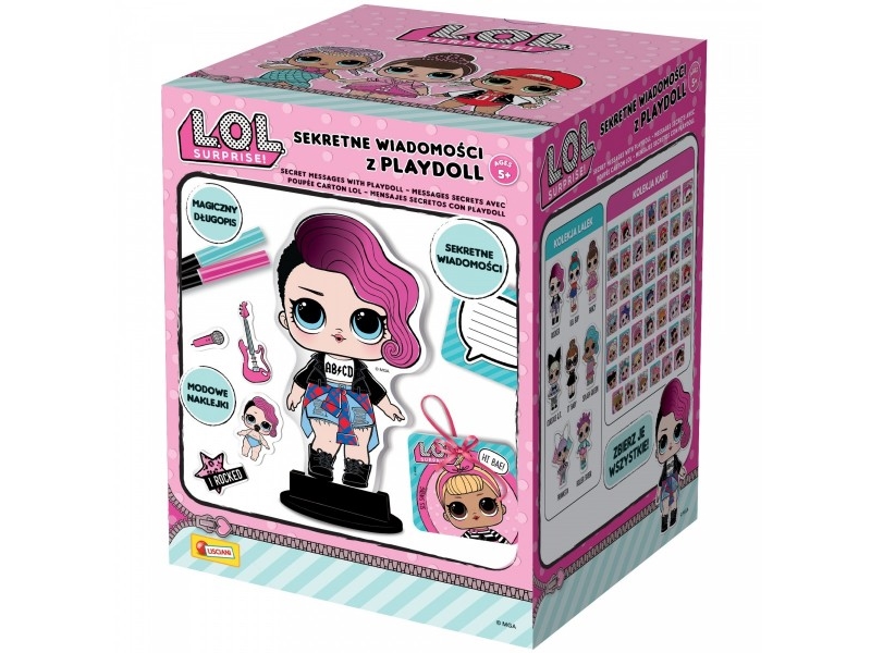 Lisciani Kreativset L.O.L. Surprise - Geheime Nachrichten Mit Playdoll-304-Pl69460
