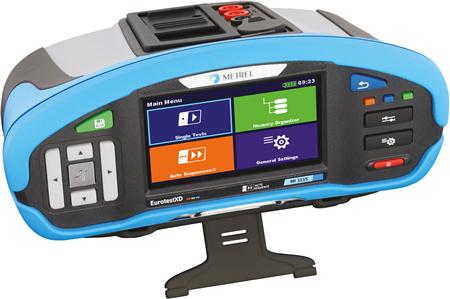 Elma Instruments Metrel Mi3155 Eurotest Xde Fuldautomatisk Installationstester (Danish Software Only)
