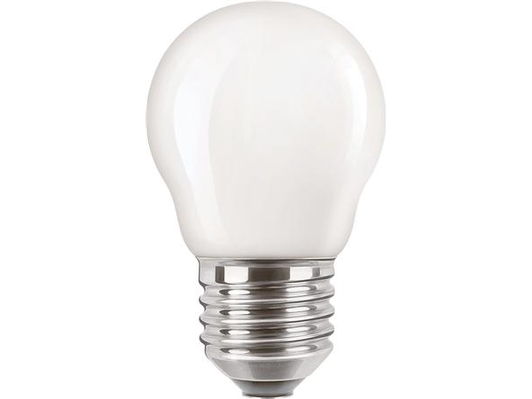 Csslr Plus Krone LED E27 Dæmpbar 4.5W 470lm 2700 CRI 80 WW P45 Mat (40W)