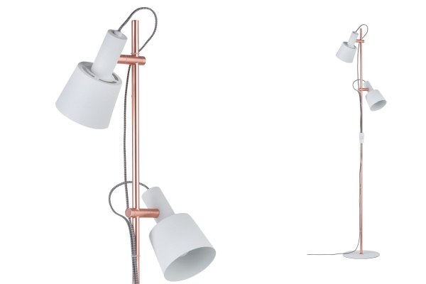 Paulmann 796.60, Kobberfarve, Hvid, Stue, Metal, II, E14, 2 pære(r )