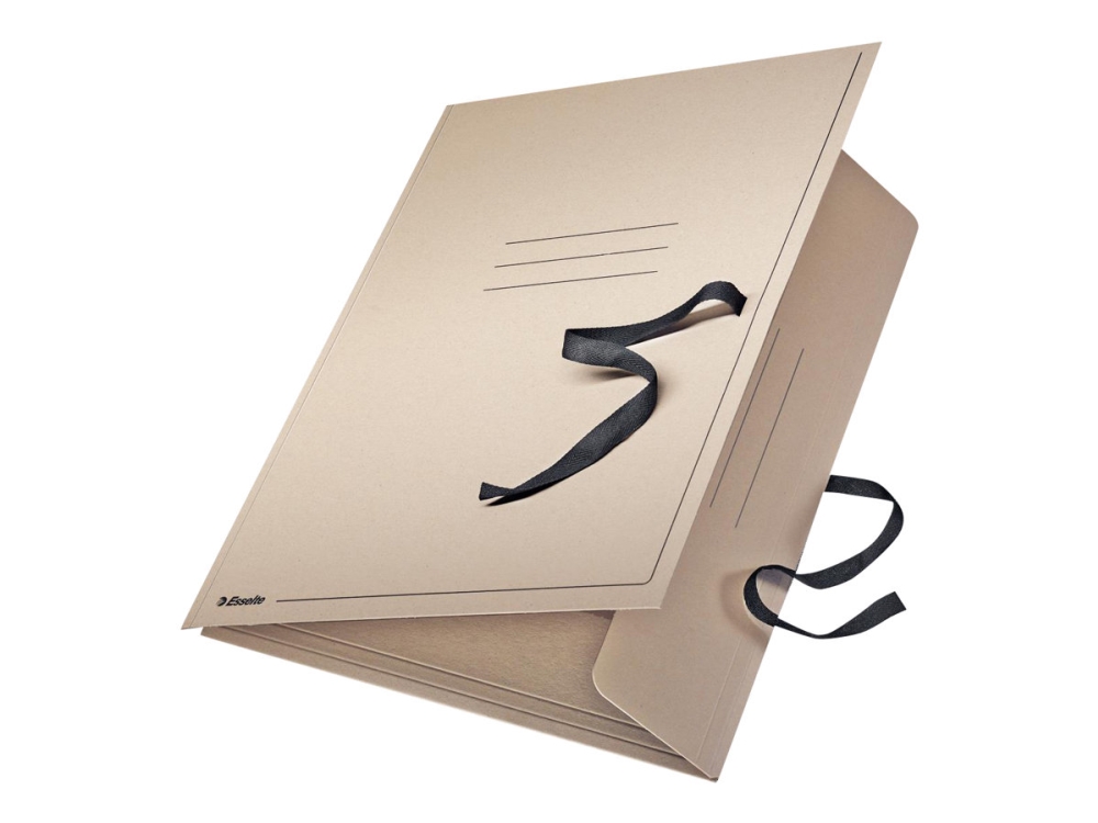 Sammelmappe Din A3 Graupappe mit Band - Image 5