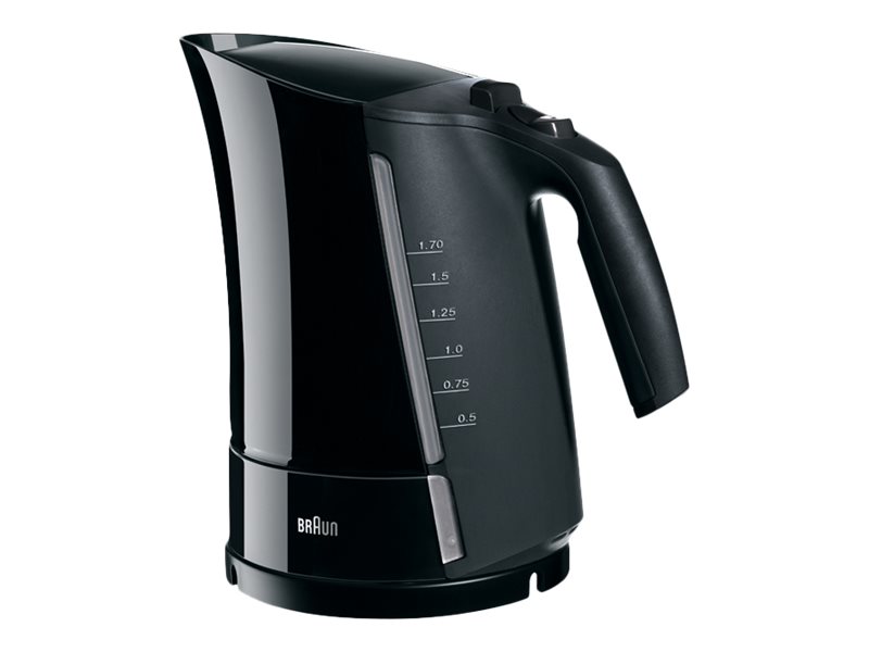 Braun Wk 300, 1,6 L, 2200 W, Schwarz, Wasserstandsanzeige, Überhitzungsschutz, Filterung