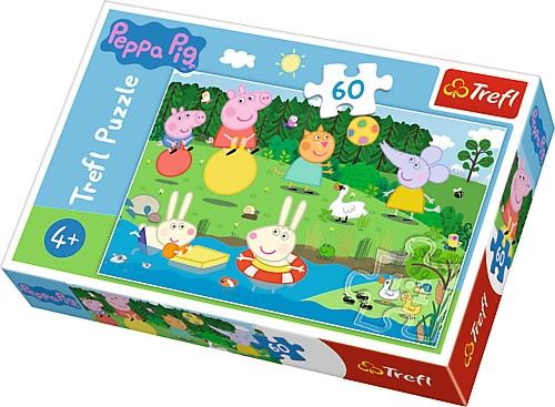 Peppa Pig Holiday Fun, 60 styck, Andra, 4 År | Leksaker - Spel - Pussel | GameStuff