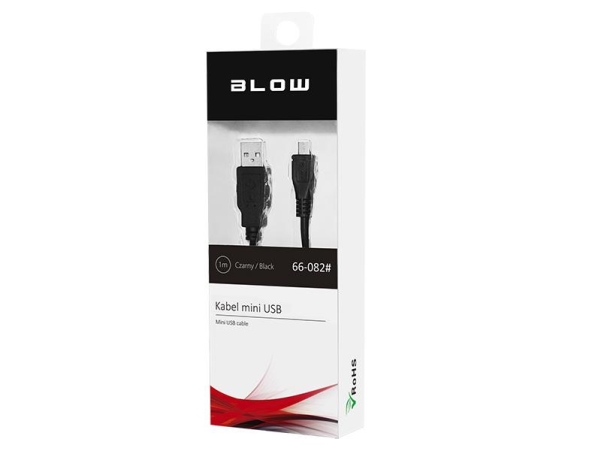 Blow Usb A - Mini B Jungtis 1.0 M Bl