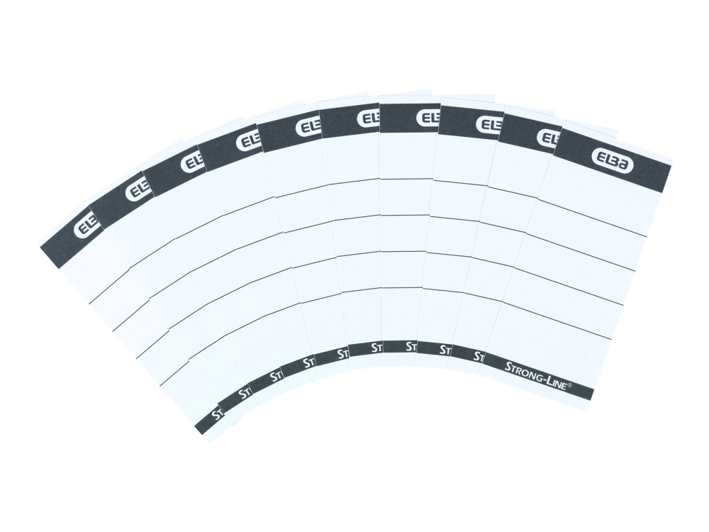 Etikett för elba brevmappar, a4, 8 cm, 10 st. | Skrivredskap - Skrivtillbehör - Övriga | GameStuff