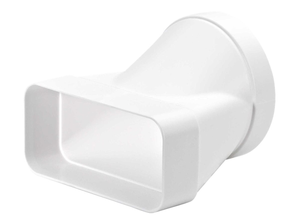 EICO - Kanalrørsadapter - hvid