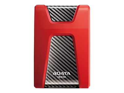 Adata Dashdrive Durable Hd650, 1000 Gb, 2.5 Zoll, 3.2 Gen 1 (3.1 Gen 1), Rot