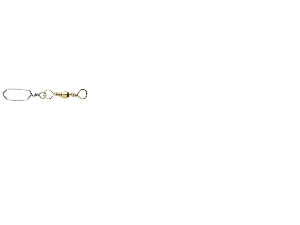 Okuma Norwegian Snap Swivel Size 10 Brass - 10Pcs