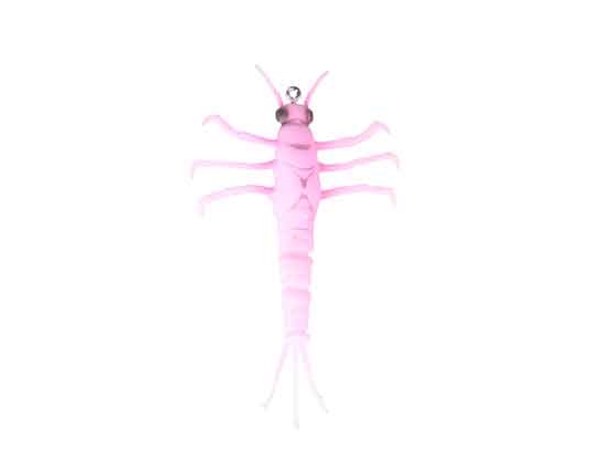 SG 3D TPE Mayfly Nymph 5cm 2.5g 1pcs 06-Pink | Utomhus - Fiskeredskap - Drag | GameStuff