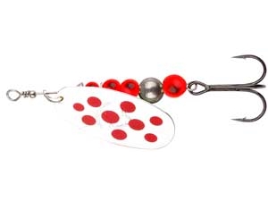 SG Caviar Spinner #4 18g 04-Fluo Orange & Silver | Utomhus - Fiskeredskap - Drag | GameStuff