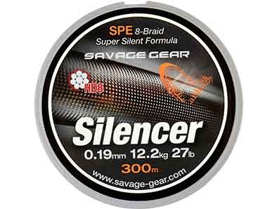 Sg Hd8 Silencer Braid 120M 0.32Mm 58Lbs 26Kg Green