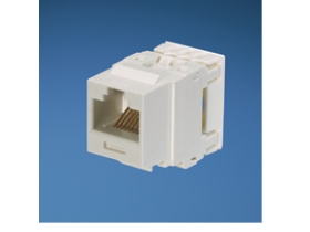 Panduit Nk688mwh-Q, Flad, Hvid, Rj-45, Hunstik, Cat6, U/Utp (Utp)