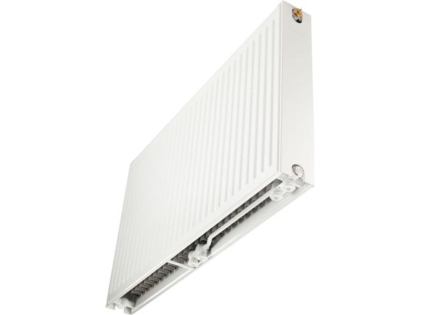 Thermrad radiator Super8 Compact 33. 70/40/20 - 70/40/20 776W, HxB: 300x1000 mm, med 8 anboringer inkl. Bæringer, luftskrue-prop.