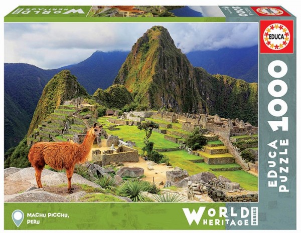 Puzzle 1000 Brikker Machu Picchu Peru