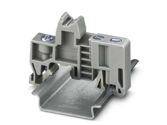 Phoenix Contact E/UK, 50 styck, Polyamid, Grå, V2, 9,5 mm, 50,5 mm | EL Artiklar - Elcentral - Klämmor & Rackklämmor | GameStuff