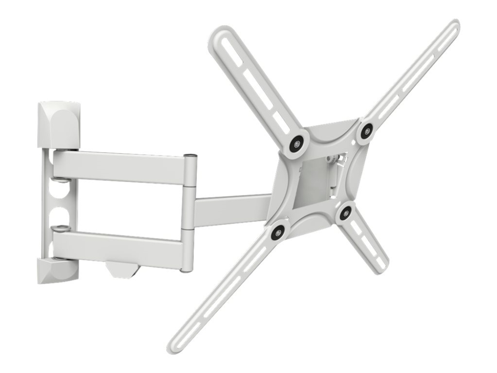 Barkan 3400W - Beslag - Full-Motion - For Lcd-Tv/Kurvet Lcd-Tv - Hvid - Skærmstørrelse: 29"-65" - Vægmonterbar