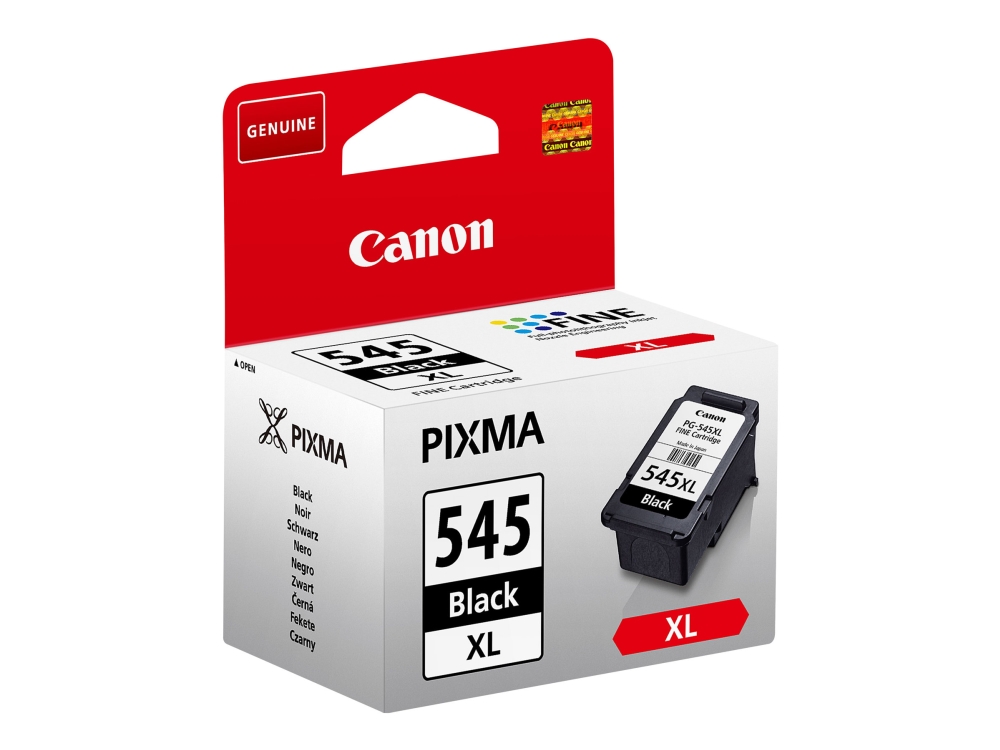 Canon Pg-545Xl - 15 Ml - Højtydende - Sort - Original - Boble Med Sikkerhed - Blækpatron - For Pixma Tr4551, Tr4650, Tr4651, Ts3350, Ts3351, Ts3352,