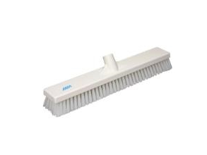 Gulvskrubbe 47 Cm Stiv Hvid,8 Stk/Krt
