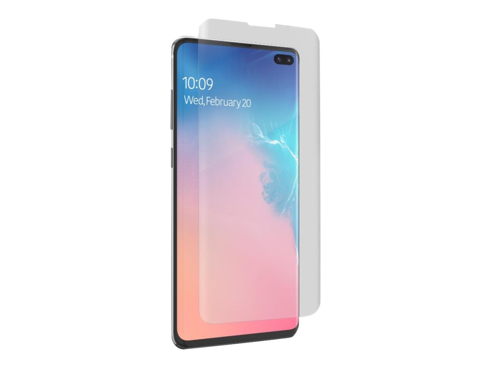 ZAGG InvisibleShield Ultra Clear - Skærmbeskytter for mobiltelefon - etuivenlig - for Samsung Galaxy S10+