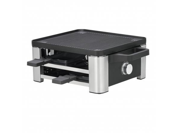 WMF 61.3024.5155, 4 personer, Rostfritt stål, Svart, Rostfritt stål, Rektangulär, Temperatur, Gjutjärn | Köksapparater - Köksutrustning - Raclette | GameStuff
