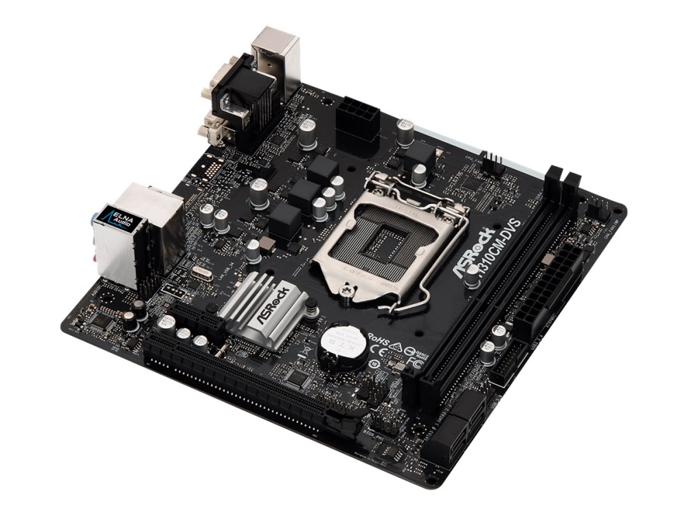 H310cm dvs asrock нет звука