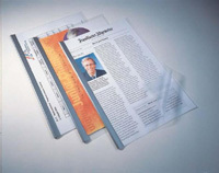 Langlebige Spine Bars A4, 6 Mm, Transparent