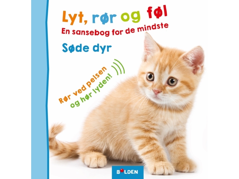 Lyssna, känna och känna: söta djur | Böcker - Bild- och kartongböcker - Kartongböcker | GameStuff