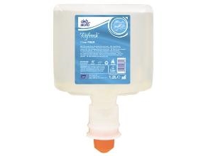 Skumsæbe Clear FOAM Pure Ecolabel uden Farve/Parfume Touchfree 1.2 ltr,3 fl x 1,2 ltr/krt