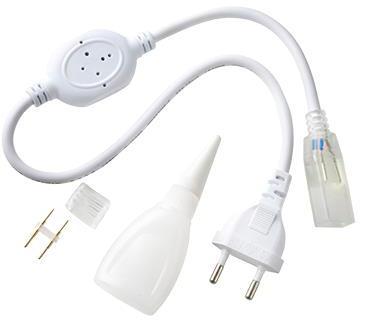 LIT230-anslutningskabel 0.5M IP67 vit - STANDARD | Belysning - Utomhusbelysning | GameStuff