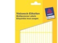 Avery Multi-Purpose Labels 3322 - Selvklæbende - hvid - 5 x 37 mm 1976 stk. etiketter