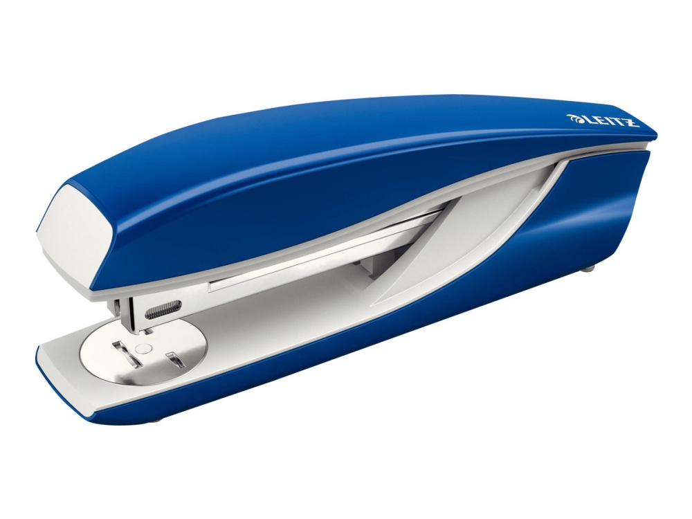 Leitz Nexxt Großes Büroheftgerät, 40 Blätter, Blau, P4, Metall, Kunststoff, 80 G/M², Oben