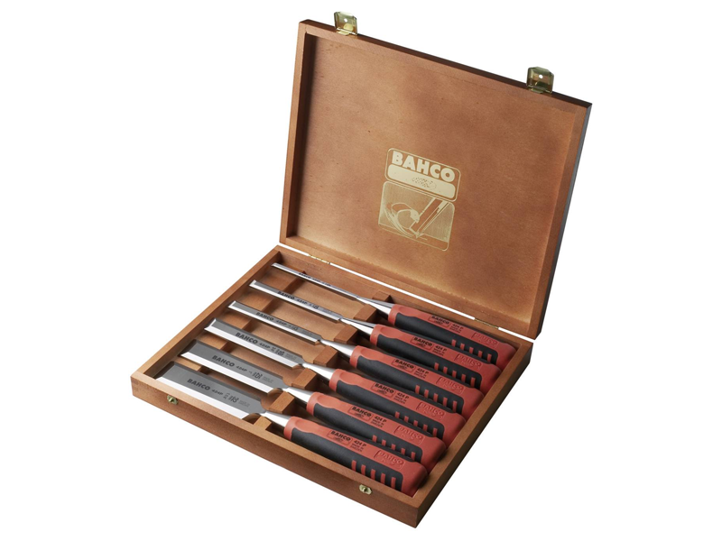 Bahco - Stechbeitel-Satz In Holzbox 6-Tlg, 6,10,12,18,25,32 Mm 7311518269968 - Image 3