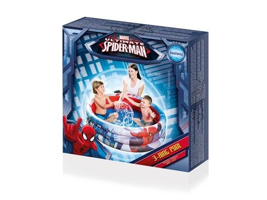 Bestway 98018, Oppustelig Pool, 200 L, Rund, 2 År, Spider-Man, Vinyl