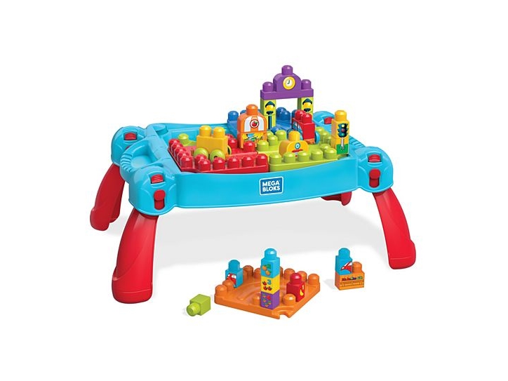 MEGA BLOKS Byggebord, Byggesæt, 1 År, Plast, 30 stk, 3,41 kg