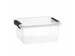 Opbevaringsbox Home Box 2 Ltr 205X170x75 Mm Pp Med Låg,5 Stk/Pk